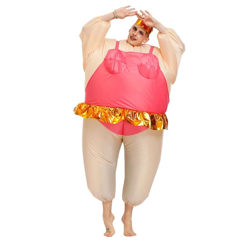 Aufblasbares Kostüm Ballerina Sumo