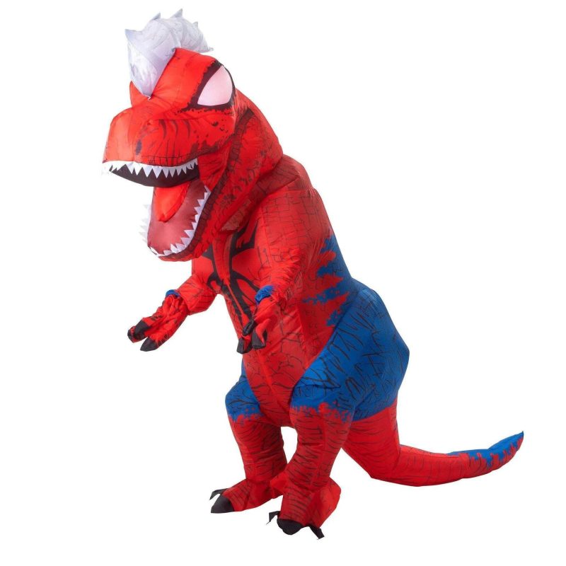 Aufblasbares Kostüm Dinosaurier Spider-Man T-Rex